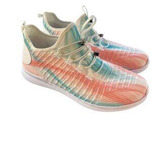 Women's Propet TravelBound Sneakers White/Peach Size: 9 New without tags or box